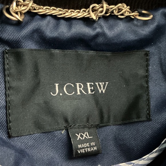 Like New J. Crew Navy Blue Classic Field Jacket - Picture 9 of 11